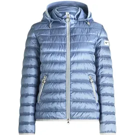 Betty Barclay Steppjacke mit abnehmbarer Kapuze 46, Stonewash | 46