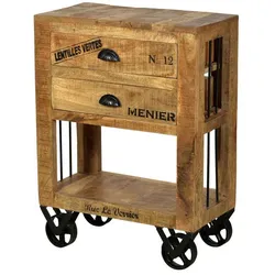 SIT Kommode »RUSTIC«, Mangoholz/Metall - braun