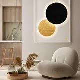 s.luce Cloud indirekte LED Wandlampe & Deckenleuchte Verspiegelt / Ø 60cm