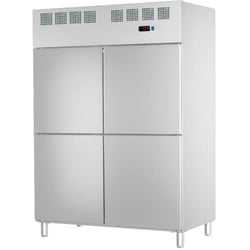 Gefrierschrank 4 türen 530x650 gn 2/1 oder 400x600 - 1400x820x2010 mm - 1250 W 230/1V - 78699509 Eurast