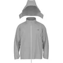 New Balance better run wasserdichte jacke grau mann - M