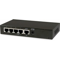 Allnet SG82 Desktop Gigabit Switch, 5x RJ-45, PoE/PoE PD