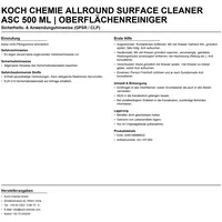 Koch Chemie Allround Surface Cleaner 2 St. 0,5 l