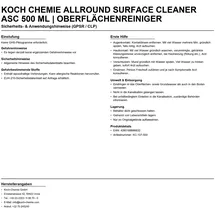 Koch Chemie Allround Surface Cleaner 2 St. 0,5 l