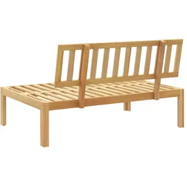 vidaXL Mittelsofa 117 x 48 x 92 cm Braun