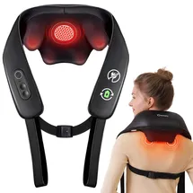 knqze Shiatsu Nackenmassagegerät 4D