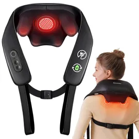 knqze Shiatsu Nackenmassagegerät 4D