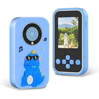 VBESTLIFE Kinderkamera für 3-12 Jahre Alte Mädchen Jungen, Kinder Digitale Videokamera mit Cartoon Soft Cover, 1080p HD Kids Selfie-Kamera für Kleinkind (Blue)