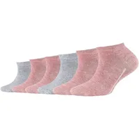 Camano Sneakersocken 6er Pack 31/34 chalk pink melange - 31-34