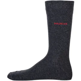 Hugo 2er Pack Businesssocken Schwarz/Grau 43-46