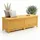 MuCoLa Auflagenbox 140 x 52 x 46 cm Braun