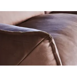 BeType Ecksofa »Be Type Be Chilled, L-Form«, in 2 Breiten mit stylischer und offener Nahtführung braun