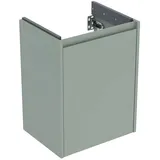 Geberit Waschtischunterschrank 1 Tür 45,7 x 60,6 x 35 cm Salbeigrün / lackiert seidenmatt