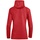 Jako Damen Kapuzensweat Premium Basics rot meliert, 34