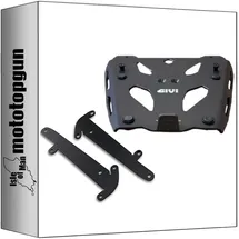 MOTOTOPGUN Topcase Träger Alu Monokey für Moto Guzzi Stelvio 2024 Schwarz