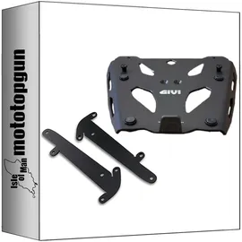 MOTOTOPGUN Topcase Träger Alu Monokey für Moto Guzzi Stelvio 2024 Schwarz
