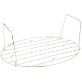 Beka Rost, für Daubière 36,3x26 cm - Silber Rund Edelstahl, 36,3 x 26