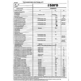 Saro Induktionsherd +Elektrobackofen silber