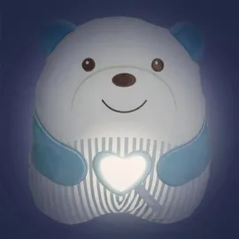 Chicco Plüschmeditationsbär 20 cm Blau/Weiß