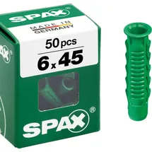 SPAX Spreizdübel 6 x 45 mm 50 Stück