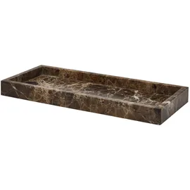 Aquanova Hammam, Dekoratives Tablett 35 cm, braun