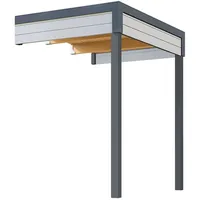 Weka Anbau 1 für Weka Gartenhaus Batu 1 Light