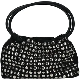 Jeffrey Campbell Henkeltasche Veloursleder Black
