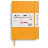 Leuchtturm1917 Wochenkalender & Notizbuch 1 Woche auf 1 Seite 2026 Rising Sun