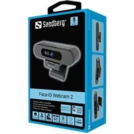 Sandberg Face-ID Webcam 2 Schwarz