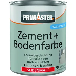Primaster Zement und Bodenfarbe 750 ml Kieselgrau