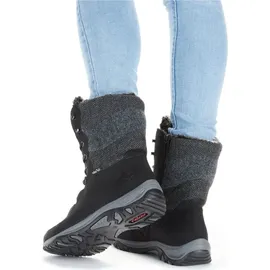 Rieker M9643-01 Damen Schwarz/Grau 41