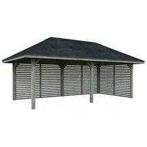 Palmako Bianca 5,88 x 3,19 m Grau