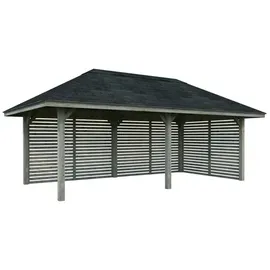 Palmako Bianca 5,88 x 3,19 m Grau