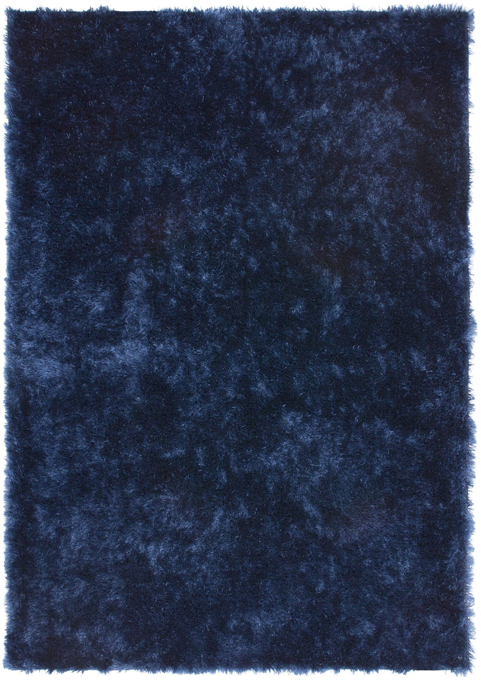 Lalee Weicher Hochflorteppich, Blau, 120 x 170 cm