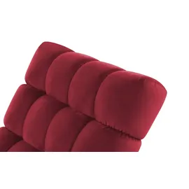 Switch Relaxliege Delphi Velours 80 x 91 x 166 cm Rot