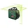 Bosch Kreuzlinienlaser PLL360-15G Set mit 1x Akku 3,6V 2 Ah & Stativ