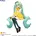 Hatsune Miku Noodle Stopper PVC Statue Flower Fairy Lily White Ver 14 cm