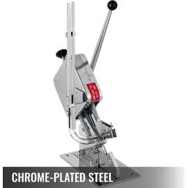 Happybuy VEVOR Hochwertige manuelle u-förmige Wurst-Klipper-Schneidemaschine mit 2 Schachteln Clips, 5000 Stück, robuste Brot Schneidemaschine aus A304-Fe...