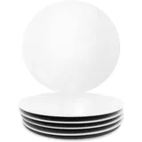 Emilja Pizzateller flach 32cm Porzellan - 6er Set
