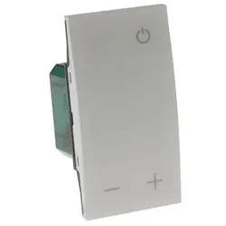 Legrand KW4691 LivingNow Elektronisches MyHome-Thermostat mit Display in der Farbe White