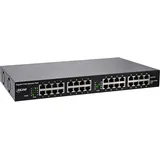 InLine PoE+ Gigabit Netzwerk Injektor Hub 16 Port 1Gb/s 19"