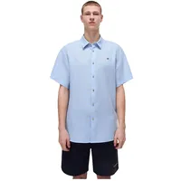 Napapijri Linen Kurzarmhemd - Soft Chamber - L