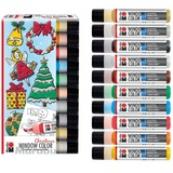 Marabu Window Color-Set \"X-Mas\", 10 x 25 ml