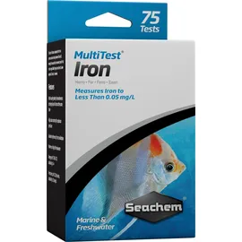 Seachem Wassertest MultiTest Eisen 75 Tests