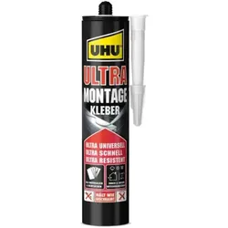 UHU Montagekleber Ultra Kartusche, 435 g, weiß, 44360