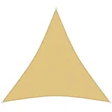 sunprotect 12015 Professional Sonnensegel, 3 x 3 x 3 m, Dreieck, wind- & wasserdurchlässig, beige