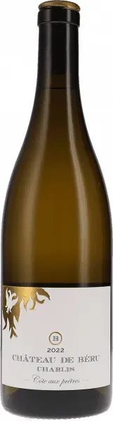 Chablis Côte aux Prêtres AOC Château de Béru 2022 BIO