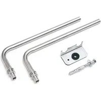 Rehau Heizkörper-Winkel-Anschlussgarnitur-Set Rautitan 16x250mm, inkl. Fixiereinheit 12663721001