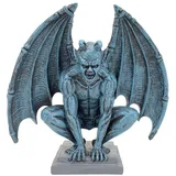 Romeeton Wasserspeier Statue Harz Engel Skulptur Flügel Teufel Figur Basteln Modell Heimdekoration