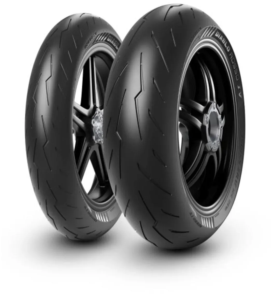 PIRELLI DIABLO ROSSO IV 110/70R17 TL, Neumáticos de moto delantero